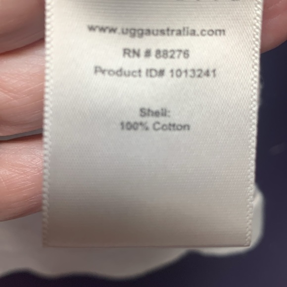 UGG Cream Boxy Short Sleeve Sweater - Picture 3 of 5